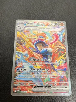 Pokemon Greninja ex 214/167 Special Illustration Rare Holo 310 HP EX - Image 1