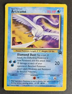 Articuno Black Star Promo 22 WOTC Pokemon TCG HP - Image 1