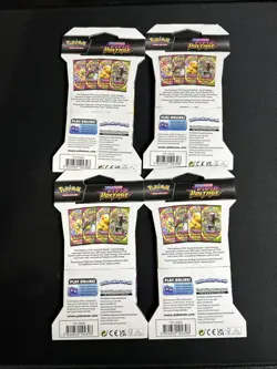 Pokemon TCG VIVID VOLTAGE Sleeved Booster Packs (set Of 4) Factory Sealed New - Image 2