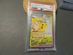 Pokemon TCG Pikachu EX 238/191 PSA 9 Special Illustration Rare Surging Sparks - Image 1