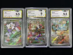 2025 Pokemon TCG S-CHN Maushold PROMO #030/SV-P AR PGS9.5 Full Art Lot*3 LU57 - Image 1