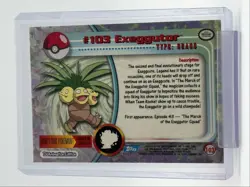EXEGGUTOR 1999 TOPPS POKEMON TV SERIES 2 BLUE LOGO 103 Q0899 - Image 2