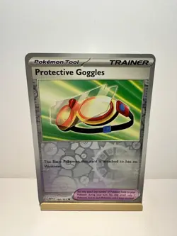 Protective Goggles 164/165 Uncommon 151 Pokemon Reverse Holo Near Mint - Image 1
