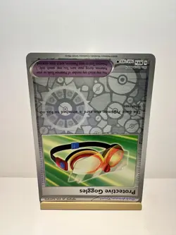 Protective Goggles 164/165 Uncommon 151 Pokemon Reverse Holo Near Mint - Image 2