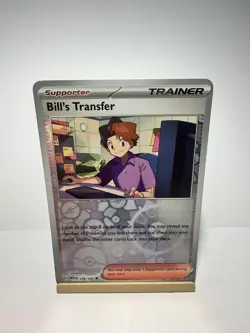 Bill's Transfer 156/165 Uncommon 151 Pokemon Reverse Holo Near Mint - Image 1