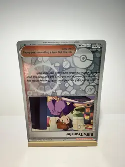 Bill's Transfer 156/165 Uncommon 151 Pokemon Reverse Holo Near Mint - Image 2