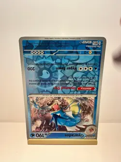 Gyarados 130/165 Rare 151 Pokemon Reverse Holo Near Mint - Image 2