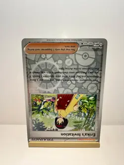 Erika's Invitation 160/165 Uncommon 151 Pokemon Reverse Holo Near Mint - Image 2