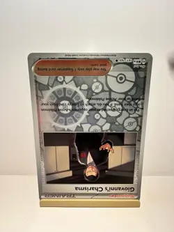 Giovanni's Charisma 161/165 Uncommon 151 Pokemon Reverse Holo Near Mint - Image 2