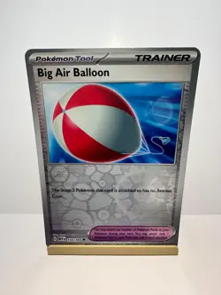 Big Air Balloon 155/165 Uncommon 151 Pokemon Reverse Holo Near Mint - Image 1