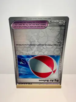 Big Air Balloon 155/165 Uncommon 151 Pokemon Reverse Holo Near Mint - Image 2
