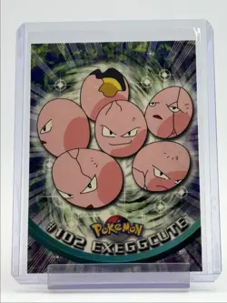 EXEGGCUTE 1999 TOPPS POKEMON TV SERIES 2 BLUE LOGO 102 Q0899 - Image 1