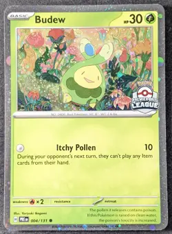 2025 Pokemon BUDEW #004/131 2025-26 Premier Ball League Participation JPN - Image 1