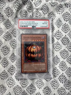 Pumpking The King Of Ghosts - MRD-079 - 1ST EDITION - 2002 YUGIOH - PSA 8 POP 6 - Image 1