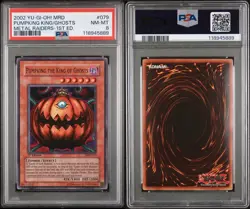 Pumpking The King Of Ghosts - MRD-079 - 1ST EDITION - 2002 YUGIOH - PSA 8 POP 6 - Image 4