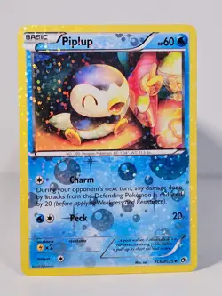 Pokemon Piplup RC6/RC25 Legendary Treasures: Radiant Collection Holo - LP/HP - Image 3
