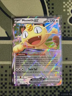 Meowth ex 062/088 - Perfect Order - Double Rare - Pokemon TCG - Image 1