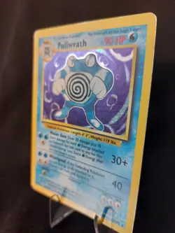 Poliwrath 13/102 - Base Set Holo Rare Vintage 1999 WoTC Pokemon TCG - HP - Image 4