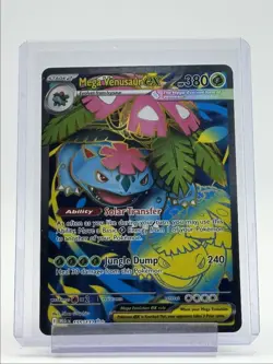 MEGA VENUSAUR EX 2025 POKEMON MEGA EVOLUTION ULTRA RARE 155/132 Q6011 - Image 1