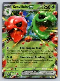Scovillian ex Double Rare Holo 216/191 Pokemon Surging Sparks NM - Image 1