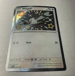 Pokemon Paldean Fates - Wingull Shiny Rare NM 203/091 - Image 3