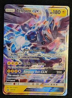2018 Pokemon Black Star Promo Zekrom GX #SM138 EX-NM - Image 1
