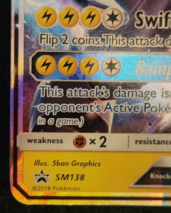 2018 Pokemon Black Star Promo Zekrom GX #SM138 EX-NM - Image 5