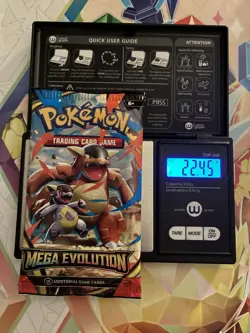 (HEAVY) 22.45g Pokemon TCG Mega Evolution Booster Pack (SEALED)✅ - Image 1