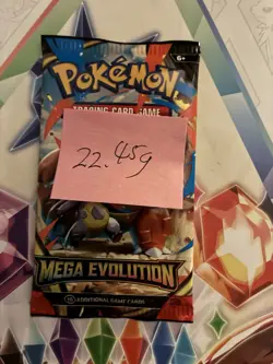 (HEAVY) 22.45g Pokemon TCG Mega Evolution Booster Pack (SEALED)✅ - Image 2