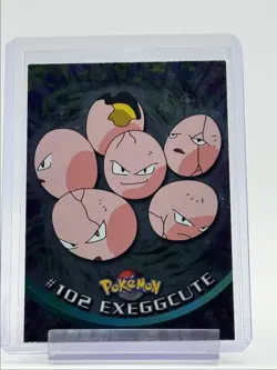 EXEGGCUTE 1999 TOPPS POKEMON TV SERIES 1 FOIL BLUE LOGO 102 Q0899 - Image 1