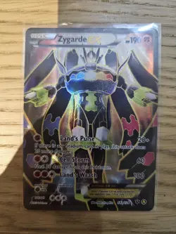 Pokemon TCG - Zygarde EX 54a/124 - XY Fates Collide - LP/NM - Image 1