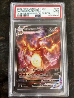 Pokemon Charizard VMAX SWSH261 SWSH Promo Holo PSA 9 Ultra-Premium 2022 - Image 1