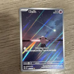 Pokemon Cleffa 202/197 Obsidian Flames Illustration Rare Full Art Holo 30 HP - Image 1
