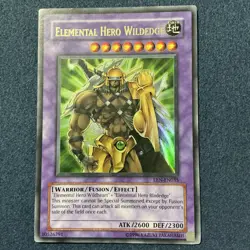 Yu-Gi-Oh! TCG - Elemental Hero Wildedge EEN-EN035 - Unlimited HOLO RARE - Image 2