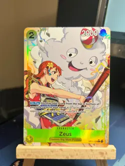 Zeus Alt Art OP11-106 One Piece TCG NM - Image 1