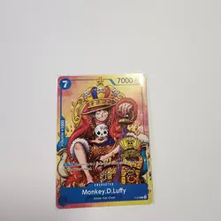 Monkey.D.Luffy (2nd Anniversary Stamped Promo) P-043 One Piece Promotion... - Image 1