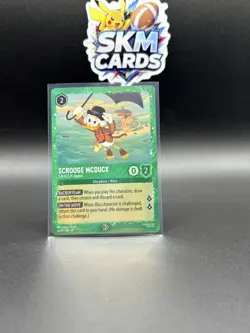 Glimmer Foil Scrooge McDuck S.H.U.S.H. Agent 36/P3 Disney Lorcana Promo - Image 1