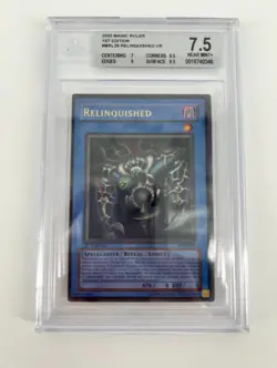 G2U YuGiOh Relinquished MRL029 1st Edition Ultra Rare MINT BGS 75 YuGiOh - Image 1