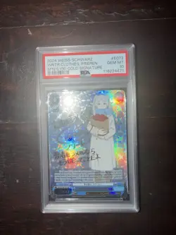 Frieren Beyond Journey's End Winter Clothes Frieren SP Gold Signature PSA 10 - Image 1