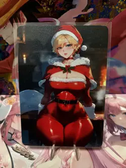 Matte Beautiful Waifu Handmade Card Goddess Story CCG Anime Double Sided - Image 1