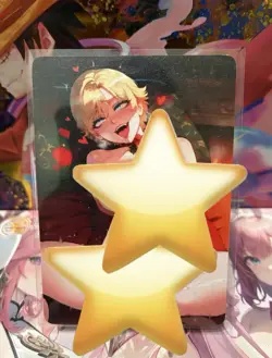 Matte Beautiful Waifu Handmade Card Goddess Story CCG Anime Double Sided - Image 2