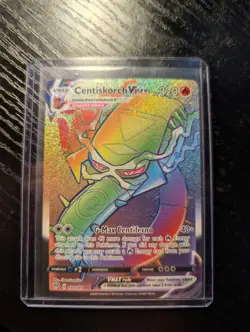 Centiskorch VMAX 191/189 Rainbow Rare Pokemon Card NM - Image 1