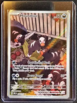 Pokemon TCG Houndour Obsidian Flames Holo Card 204/197 Neat Mint Condition - Image 4