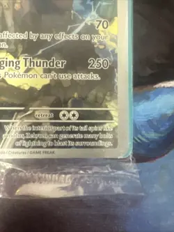 Pokemon N's Zekrom 039 Promo Holo Card Basic Dragon 130 HP 250 Attack - Image 4