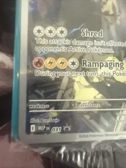 Pokemon N's Zekrom 039 Promo Holo Card Basic Dragon 130 HP 250 Attack - Image 5