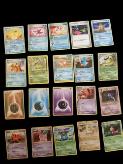 Random Variety of Vtg POKEMON cards Lot Of 20 1998 2003, 06, 07, 08, And 2009 A - Image 1