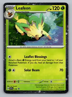 Leafeon - (Cosmos Holo) Promo SV: Scarlet & Violet Promo Cards 170 LP - Image 1