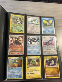 Pokemon Card Binder Lot Of 265 Cards! Vintage/Mid Era/VS Series (DMG-MP) - Image 1