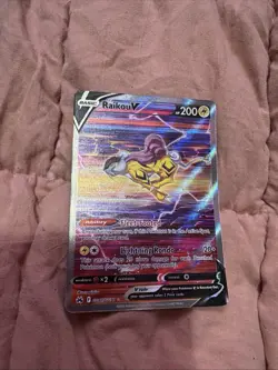 Pokemon TCG Raikou v Crown Zenith: Galarian Gallery Holo Ultra Rare Card #GG41 - Image 1
