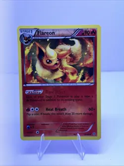 Flareon - 13/98 - Pokemon Ancient Origins XY Reverse Holo Uncommon Card NM - Image 1